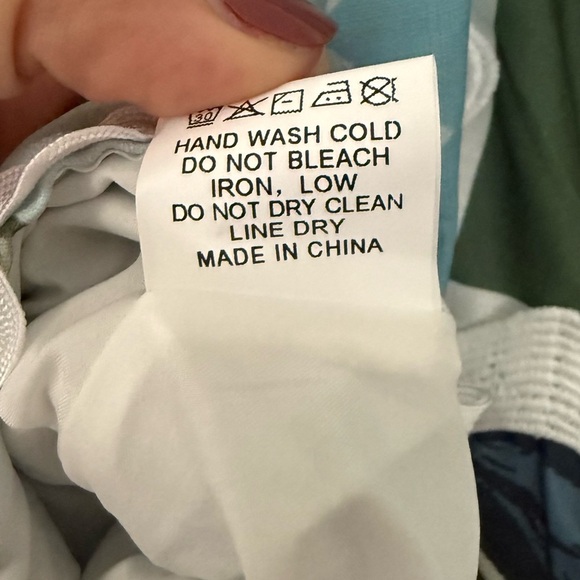 NWT Women's Dalia MacPhee Blue Maxi Sundress Size Large Side Slits - Picture 12 of 12